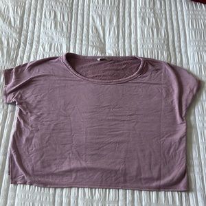 Athleta Fleece Tshirt